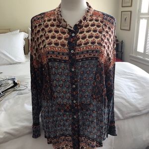 Free People Button down